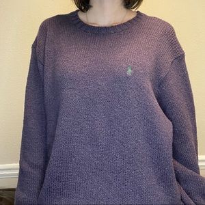 Purple vintage sweater Polo